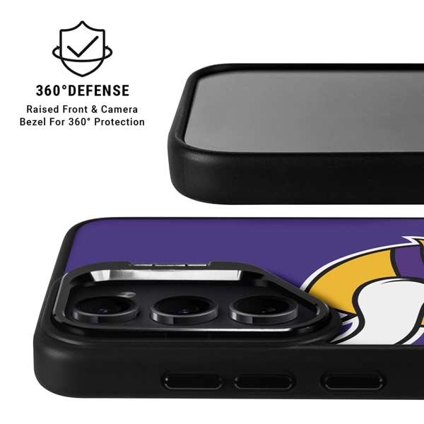NFL Minnesota Vikings Retro Logo Galaxy S26 Ultra Kickstand Case