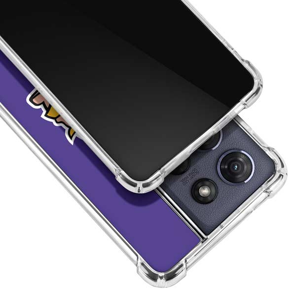 NFL Minnesota Vikings Retro Logo Moto G Power 5G (2025) Clear Case