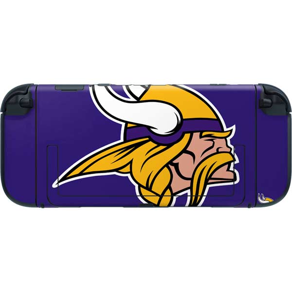 NFL Minnesota Vikings Retro Logo Nintendo Switch 2 (2025) with Joy-Con Skin