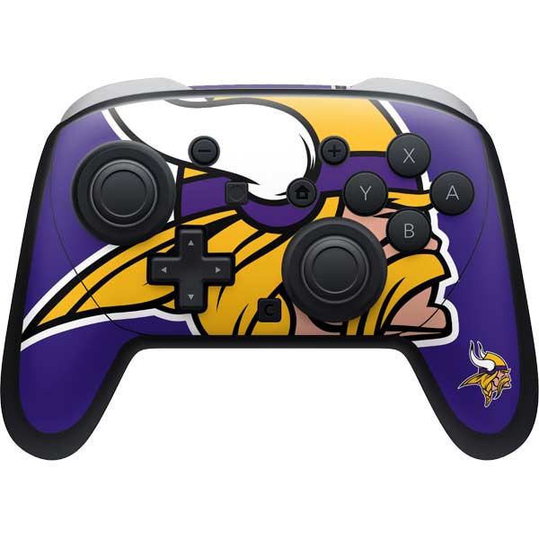 NFL Minnesota Vikings Retro Logo Nintendo Skins