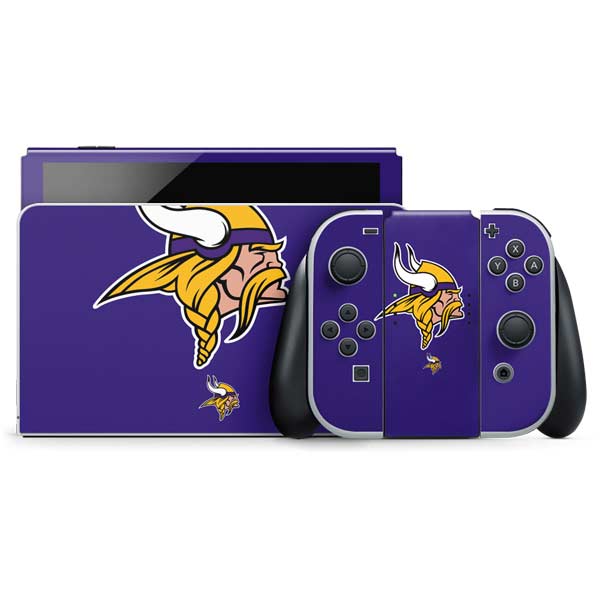 NFL Minnesota Vikings Retro Logo Nintendo Skins