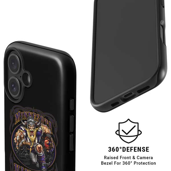 Liquid Blue NFL Minnesota Vikings Running Back iPhone 16 Magsafe Impact Case