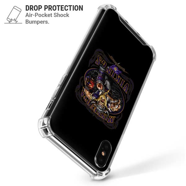 Liquid Blue NFL Minnesota Vikings Running Back iPhone X/XS Clear Case