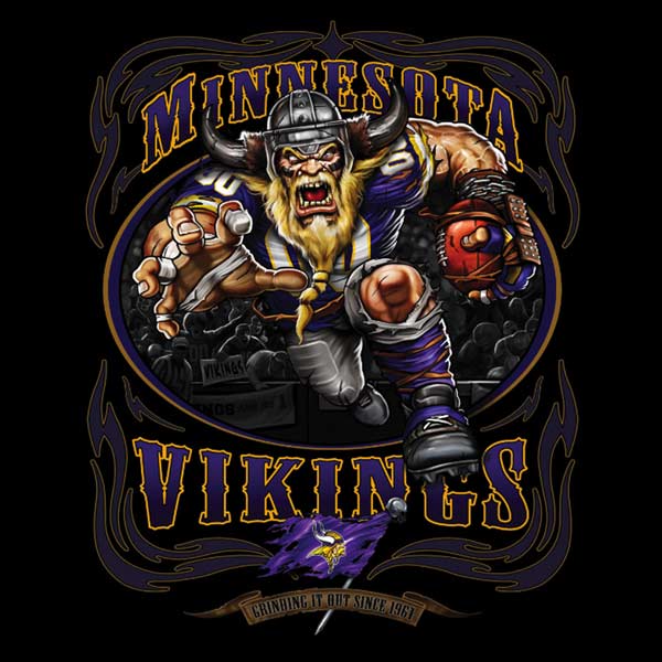 Liquid Blue NFL Minnesota Vikings Running Back iPhone XS Pro Case