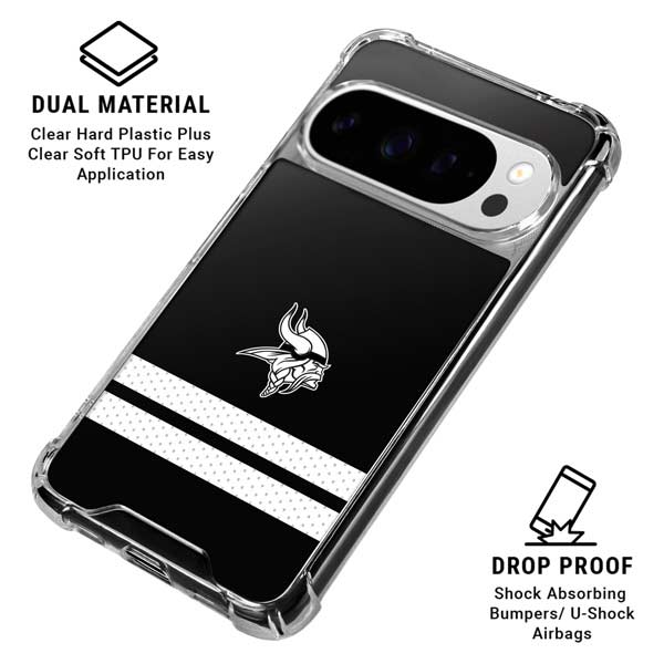 NFL Minnesota Vikings Shutout Google Pixel 10 Pro Clear Case