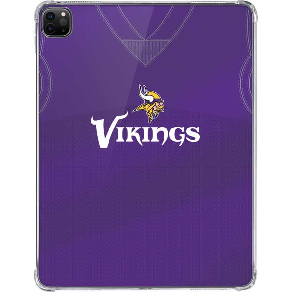 NFL Minnesota Vikings Team Jersey iPad Pro 11in (2024) Clear Case