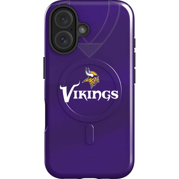 NFL Minnesota Vikings Team Jersey iPhone 16 Magsafe Impact Case