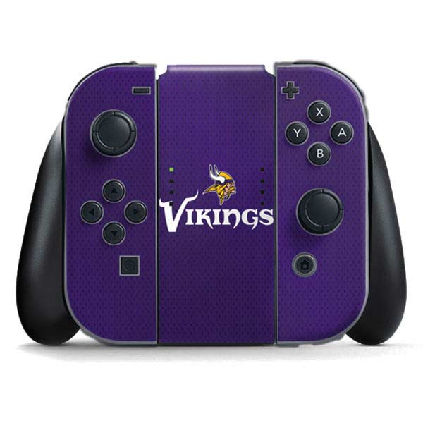 NFL Minnesota Vikings Team Jersey Nintendo Skins