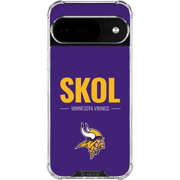 NFL Minnesota Vikings Team Motto Google Pixel 10 Clear Case