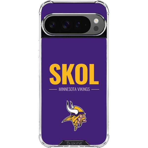 NFL Minnesota Vikings Team Motto Google Pixel 10 Pro Clear Case