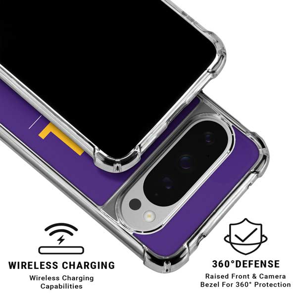NFL Minnesota Vikings Team Motto Google Pixel 10 Pro XL Clear Case