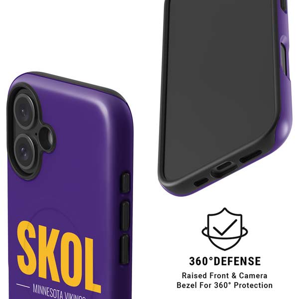 NFL Minnesota Vikings Team Motto iPhone 16 Plus Magsafe Impact Case