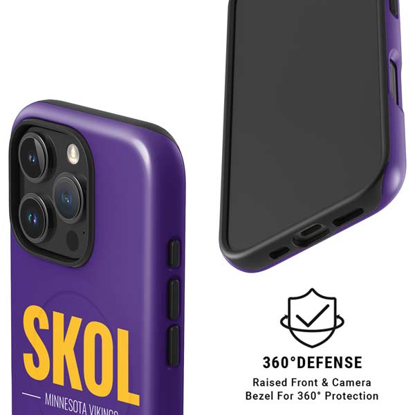 NFL Minnesota Vikings Team Motto iPhone 16 Pro Magsafe Impact Case