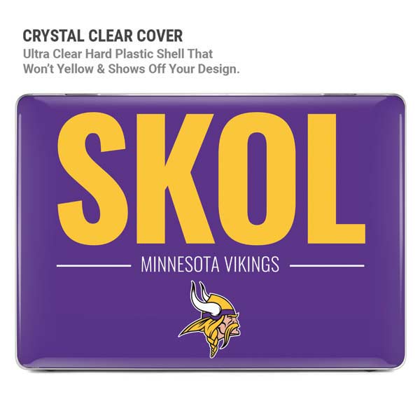 NFL Minnesota Vikings Team Motto MacBook Pro 14in (2021-24) Case plus Skin