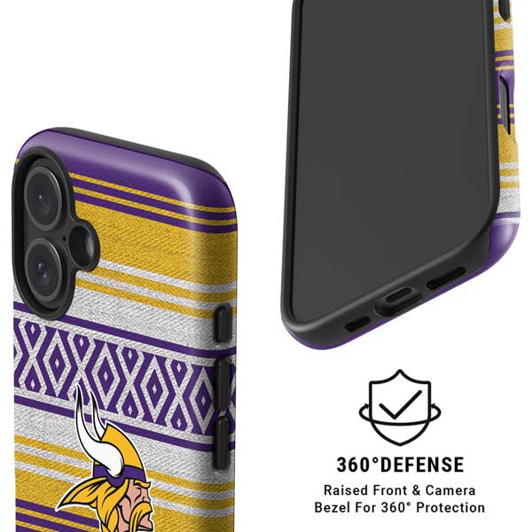 NFL Minnesota Vikings Trailblazer iPhone 16 Magsafe Impact Case