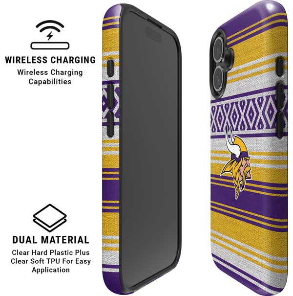 NFL Minnesota Vikings Trailblazer iPhone 16 Magsafe Impact Case