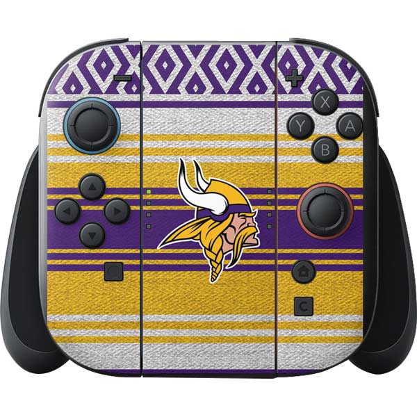 NFL Minnesota Vikings Trailblazer Nintendo Switch 2 (2025) with Joy-Con Skin