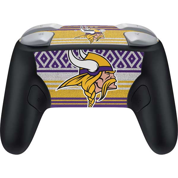 NFL Minnesota Vikings Trailblazer Nintendo Switch 2 (2025) Pro Controller Skin