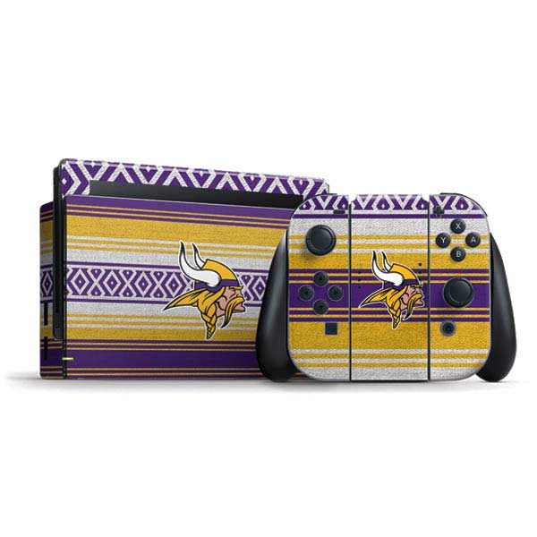 NFL Minnesota Vikings Trailblazer Nintendo Skins