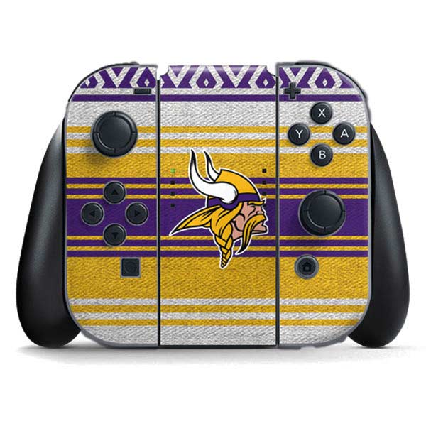 NFL Minnesota Vikings Trailblazer Nintendo Skins