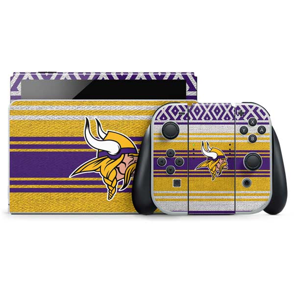 NFL Minnesota Vikings Trailblazer Nintendo Skins