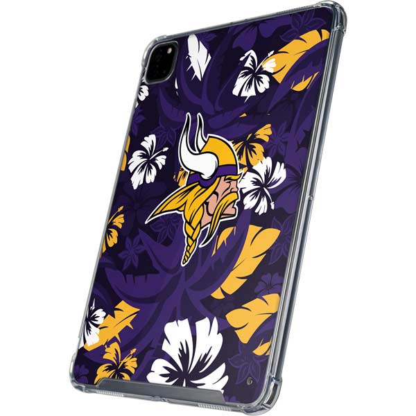 NFL Minnesota Vikings Tropical Print iPad Cases