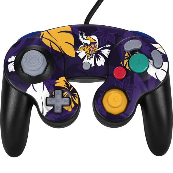 NFL Minnesota Vikings Tropical Print Nintendo Skins