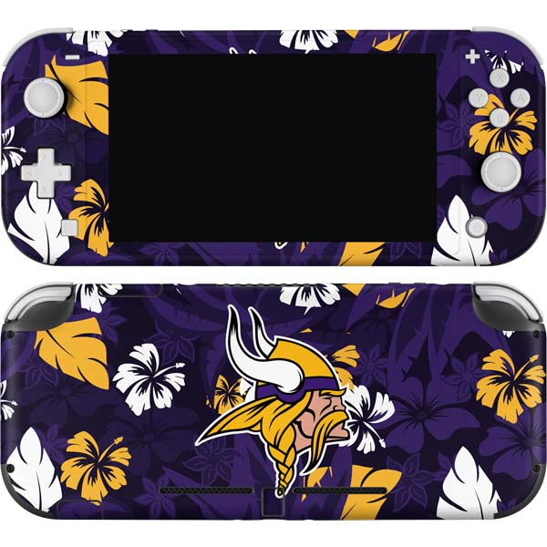 NFL Minnesota Vikings Tropical Print Nintendo Skins