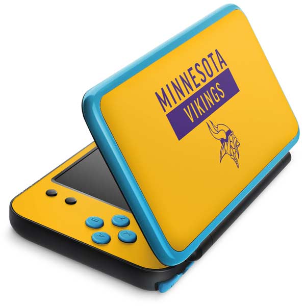 NFL Minnesota Vikings Yellow Performance Series Nintendo Skins