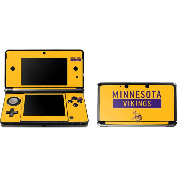 NFL Minnesota Vikings Yellow Performance Series Nintendo Skins
