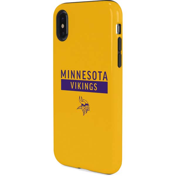 NFL Minnesota Vikings Yellow Performance Series iPhone XS Pro Case