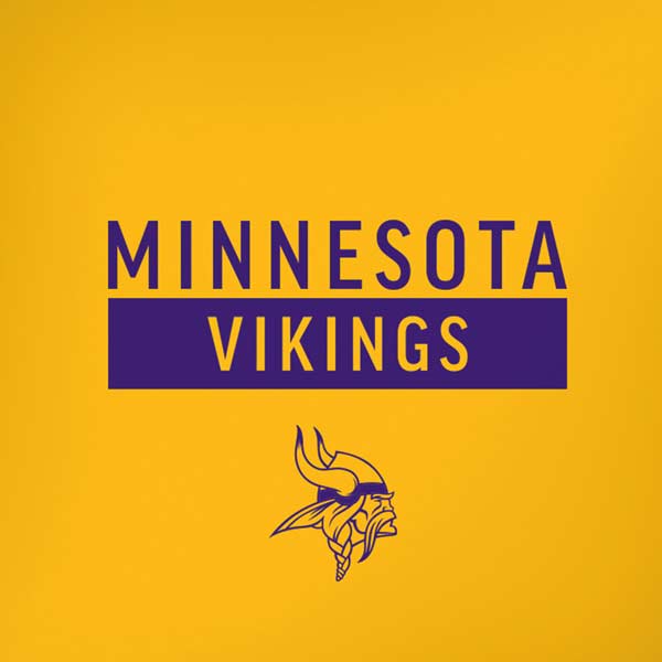 NFL Minnesota Vikings Yellow Performance Series iPhone XS Pro Case