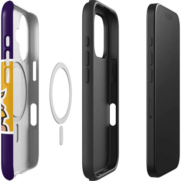 NFL Minnesota Vikings Zone Block iPhone 16 Magsafe Impact Case
