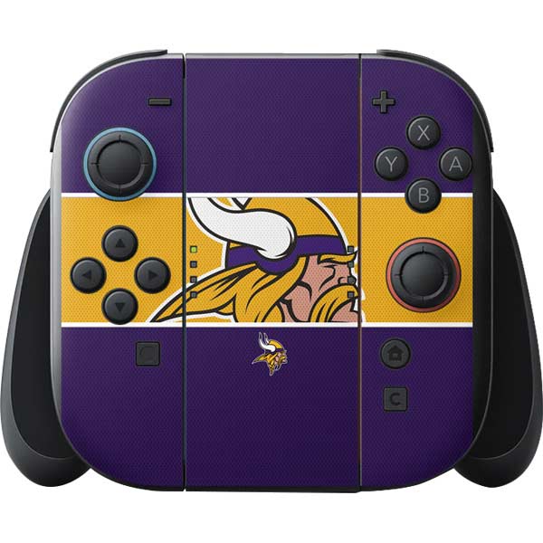 Minnesota Vikings Zone Block Nintendo Switch 2 (2025) with Joy-Con Skin ...