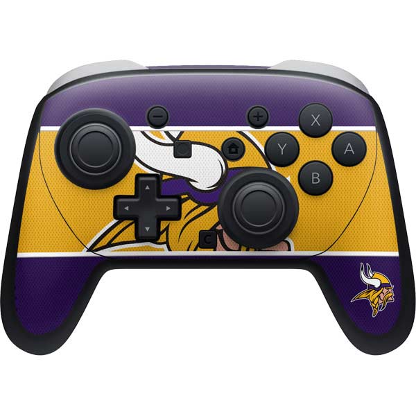 NFL Minnesota Vikings Zone Block Nintendo Skins