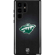 NHL Minnesota Wild Black Background Galaxy Cases