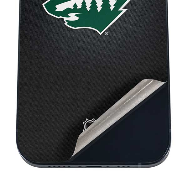 NHL Minnesota Wild Black Background iPhone 17 Pro Skin