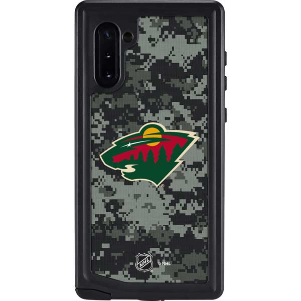 NHL Minnesota Wild Camo Galaxy Cases