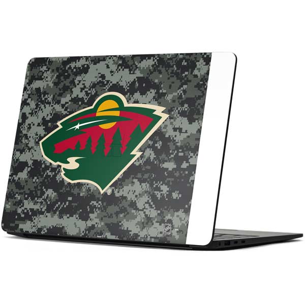 NHL Minnesota Wild Camo Surface Laptop 7 13.8in Skin
