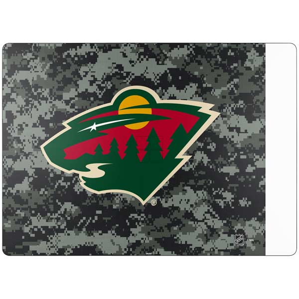 NHL Minnesota Wild Camo Surface Laptop 7 13.8in Skin