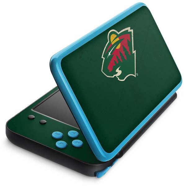 NHL Minnesota Wild Distressed Nintendo Skins