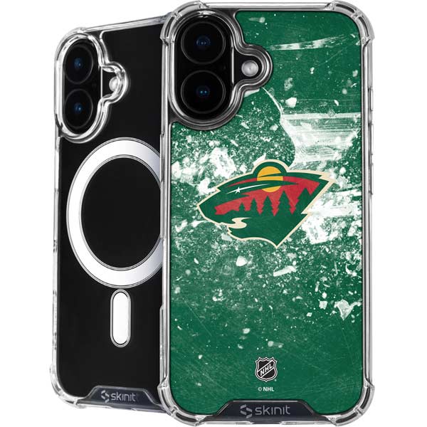 NHL Minnesota Wild Frozen iPhone 16 Plus MagSafe Case