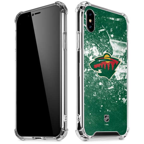 NHL Minnesota Wild Frozen iPhone X/XS Clear Case