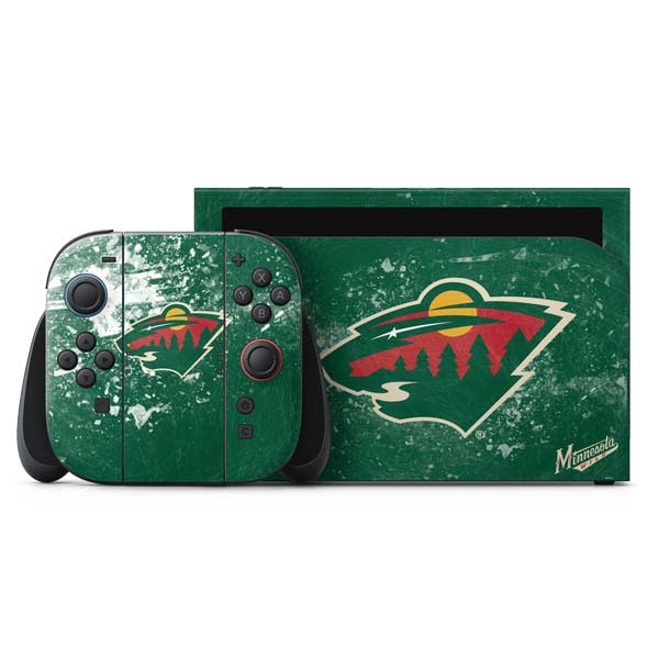 NHL Minnesota Wild Frozen Nintendo Skins