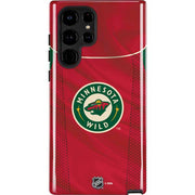 NHL Minnesota Wild Home Jersey Galaxy Cases