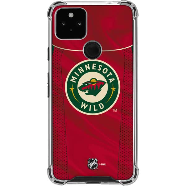 NHL Minnesota Wild Home Jersey Pixel Cases