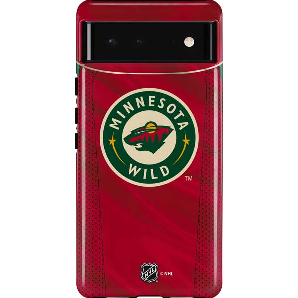 NHL Minnesota Wild Home Jersey Pixel Cases