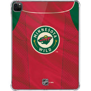 NHL Minnesota Wild Home Jersey iPad Pro 11in (2024) Clear Case