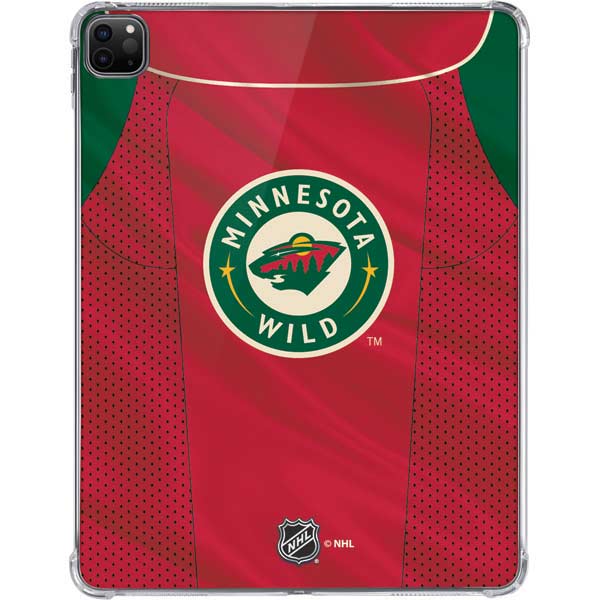 NHL Minnesota Wild Home Jersey iPad Pro 11in (2024) Clear Case