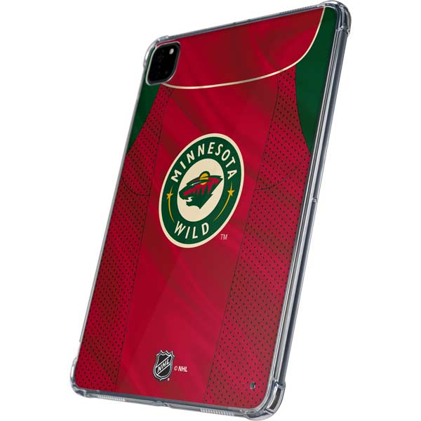 NHL Minnesota Wild Home Jersey iPad Pro 11in (2024) Clear Case
